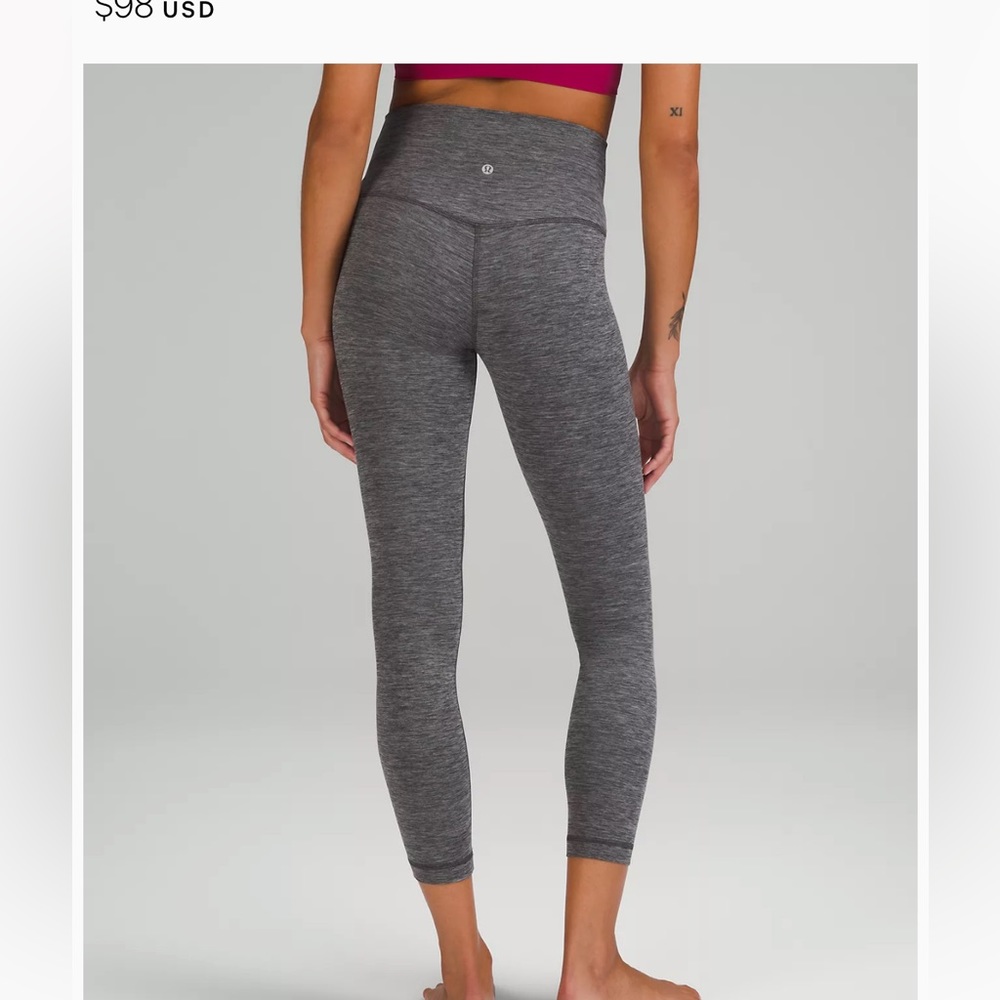 Lululemon align leggings 25 inch size 6
